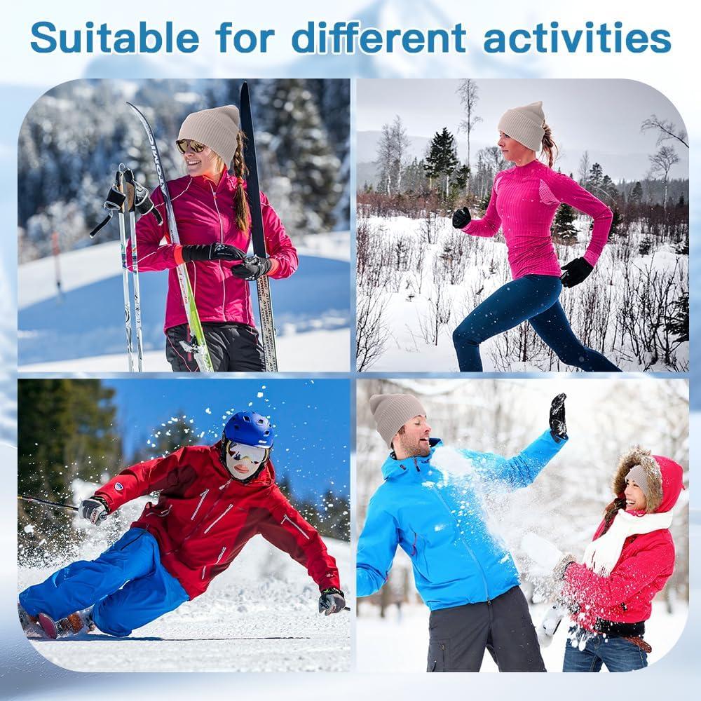 Máscara de Esquí de Cara Completa 3 Agujeros Unisex - Invierno