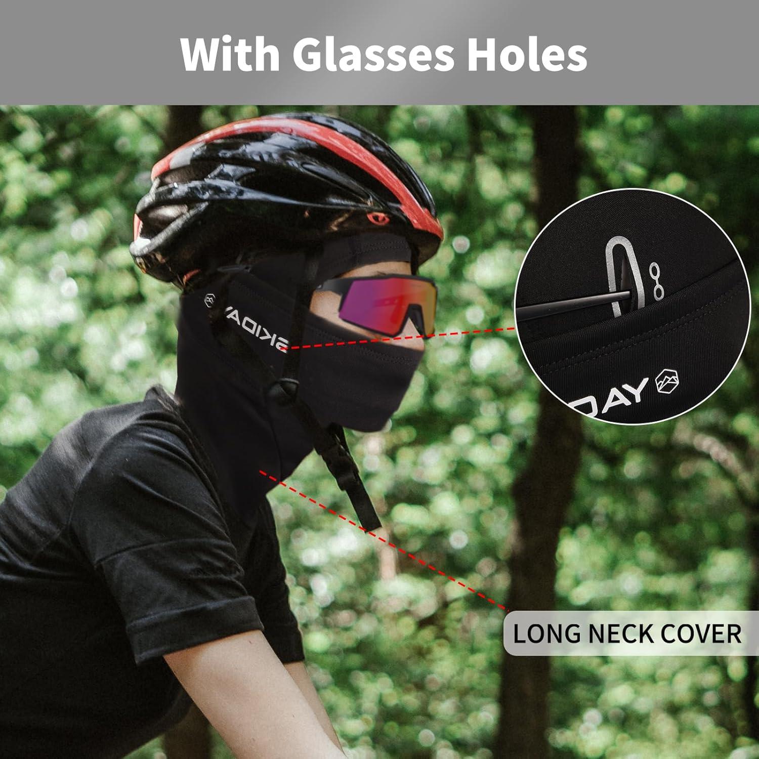 Máscara Balaclava Térmica Unisex para Esquí y Motociclismo Negra