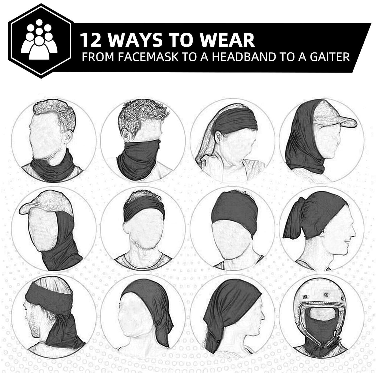 Bufanda de Cuello Refrigerante ROCKBROS para Hombres - Protección UV