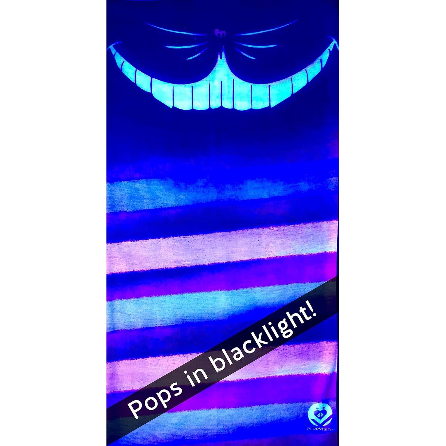 Mascarilla Facial Bandana Plur Vision Gato de Cheshire - Multifuncional