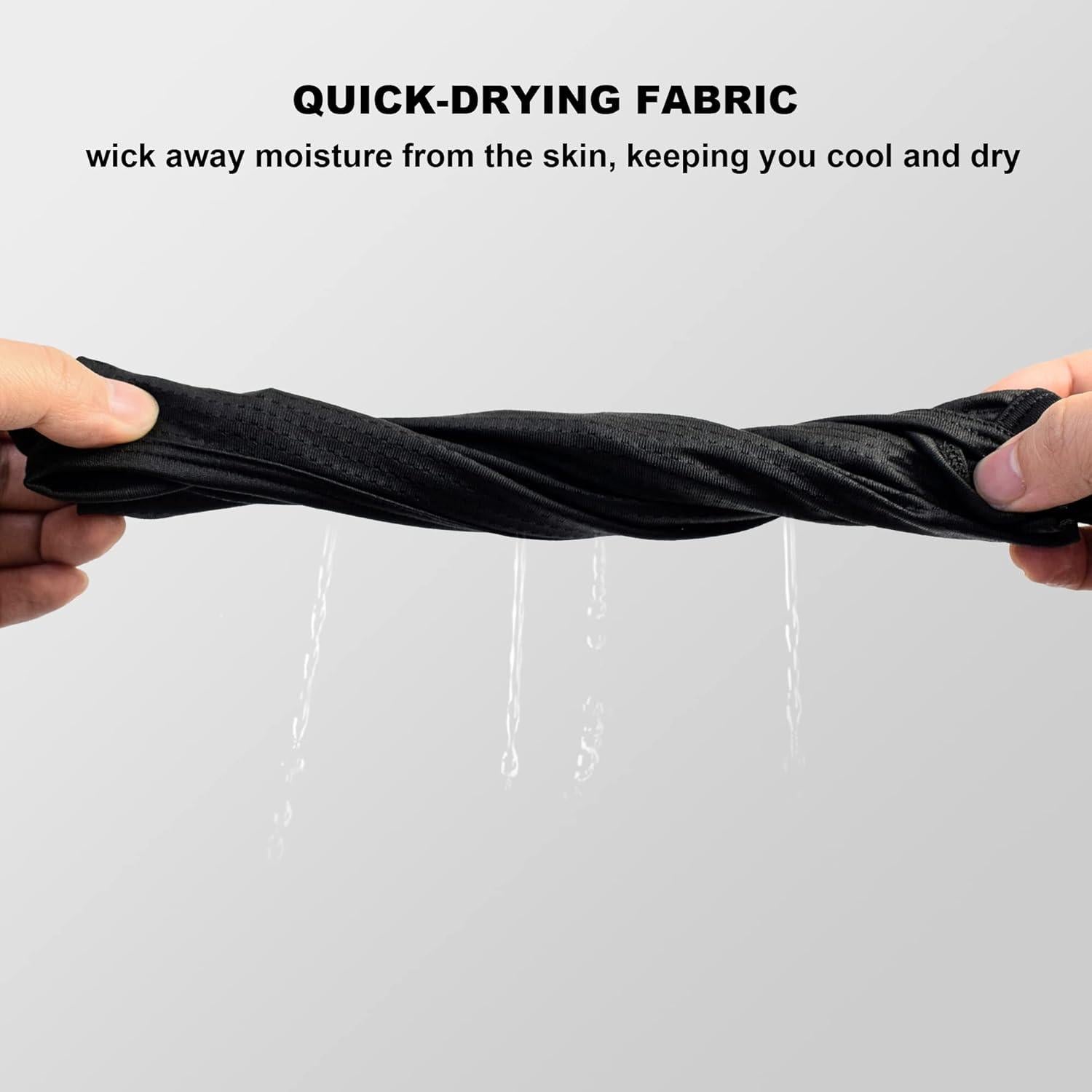 Gaiter de Cuello TClian con Protección UV para Hombres y Mujeres