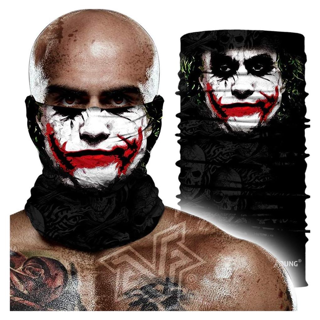 Máscara Facial Calavera 3D Gaiter Cuello UV 95% - My002