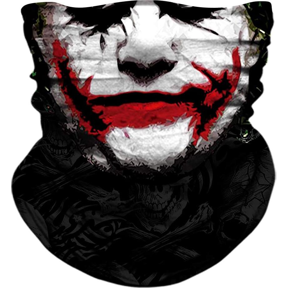 Máscara Facial Calavera 3D Gaiter Cuello UV 95% - My002