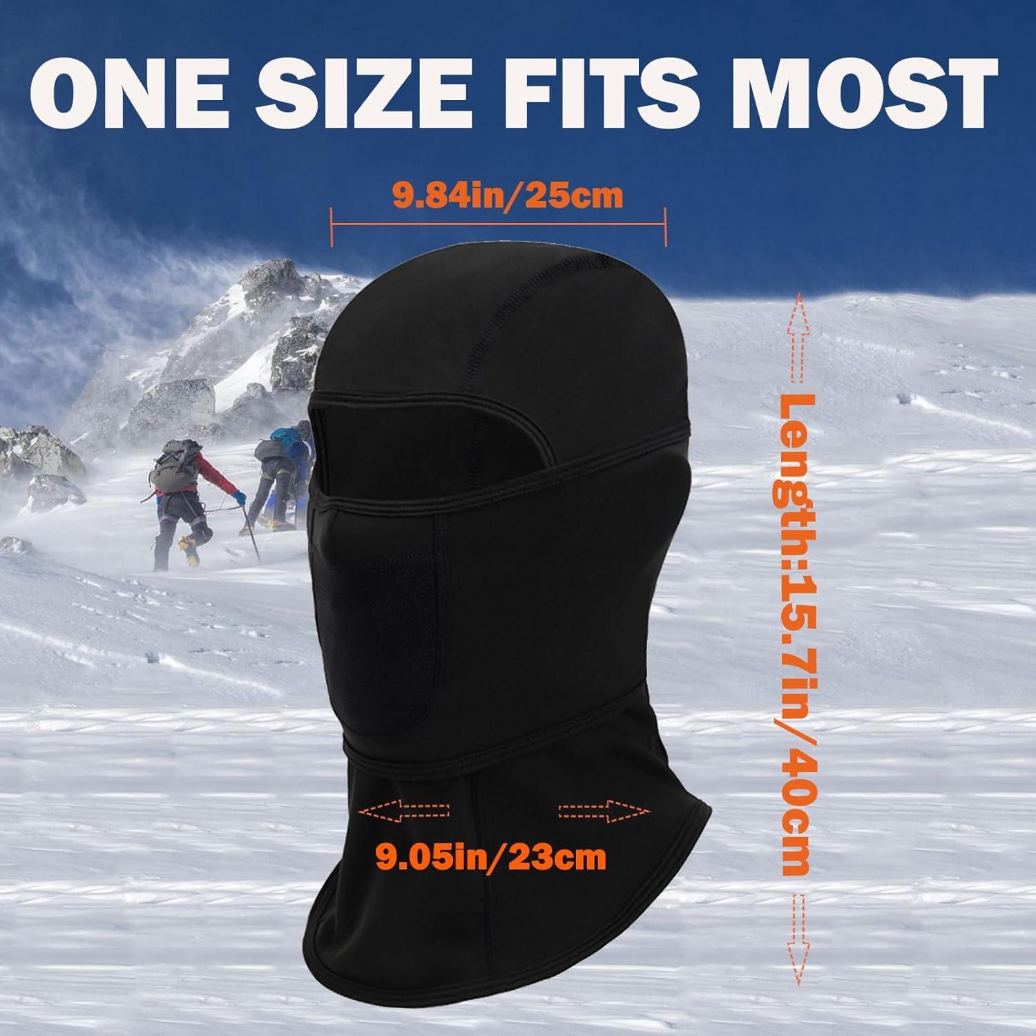 Pasamontañas Térmico Unisex - Protección -30°C, Transpirable