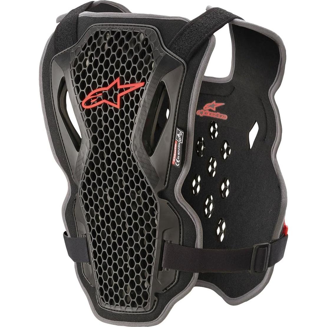 Protector de Pecho Alpinestars Bionic Action - Negro/Rojo