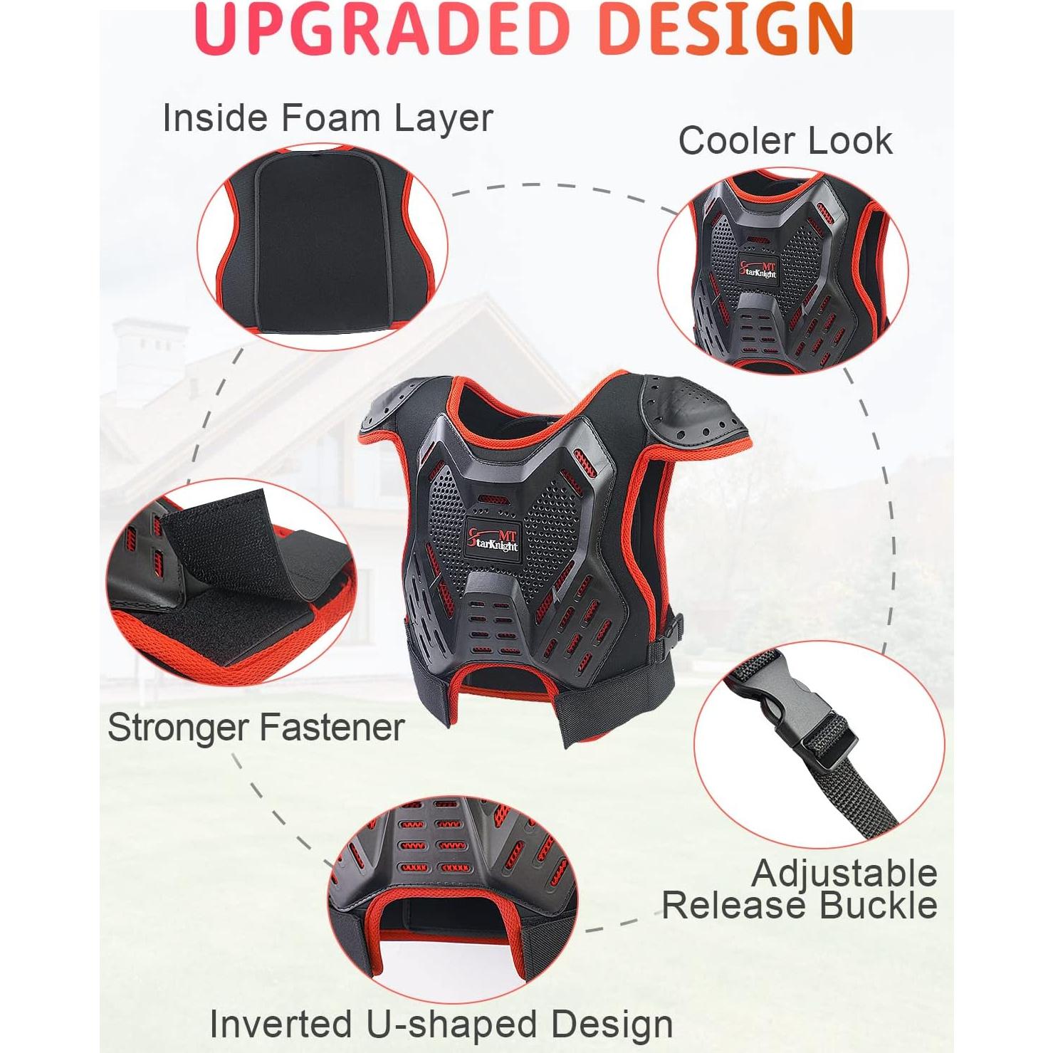 Equipo de Protección Motocross Niños StarknightMT - 3 a 10 Años