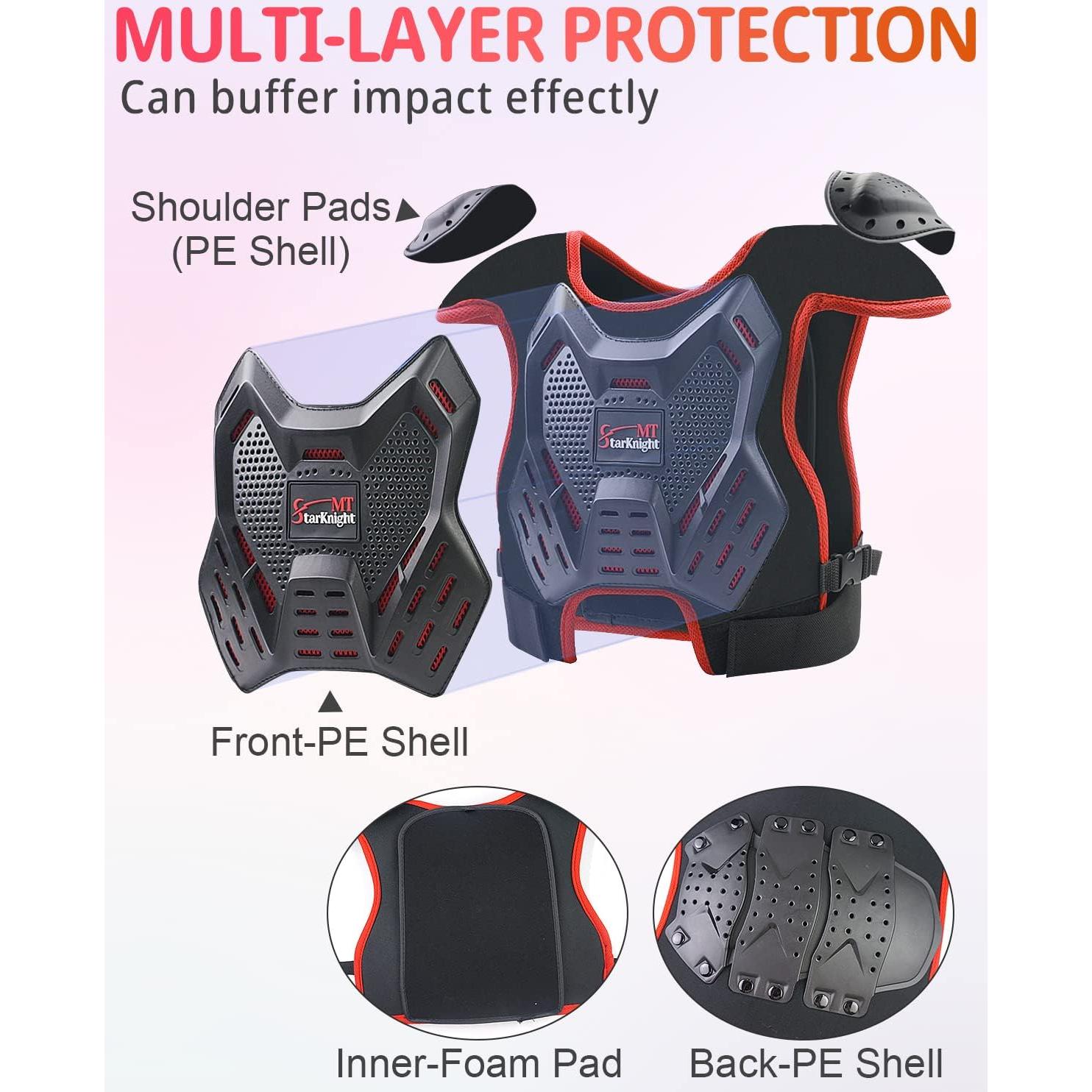 Equipo de Protección Motocross Niños StarknightMT - 3 a 10 Años