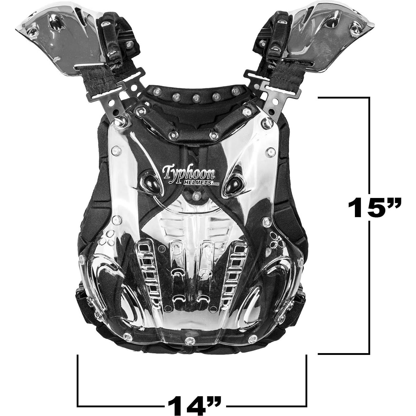 Protector de Pecho Typhoon B0181 Adulto Ajustable Motocross