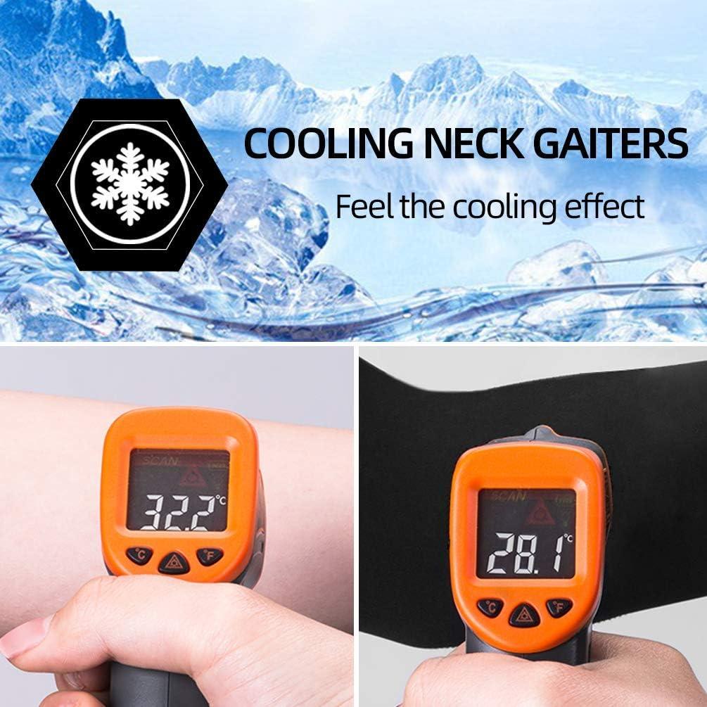 Bufanda de Cuello Refrigerante ROCKBROS UPF50+ Negra