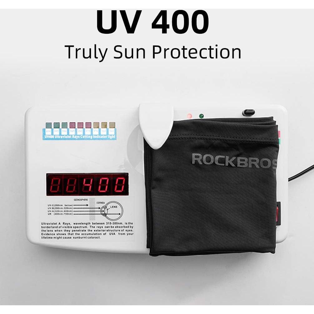 Bufanda de Cuello Refrigerante ROCKBROS UPF50+ Negra