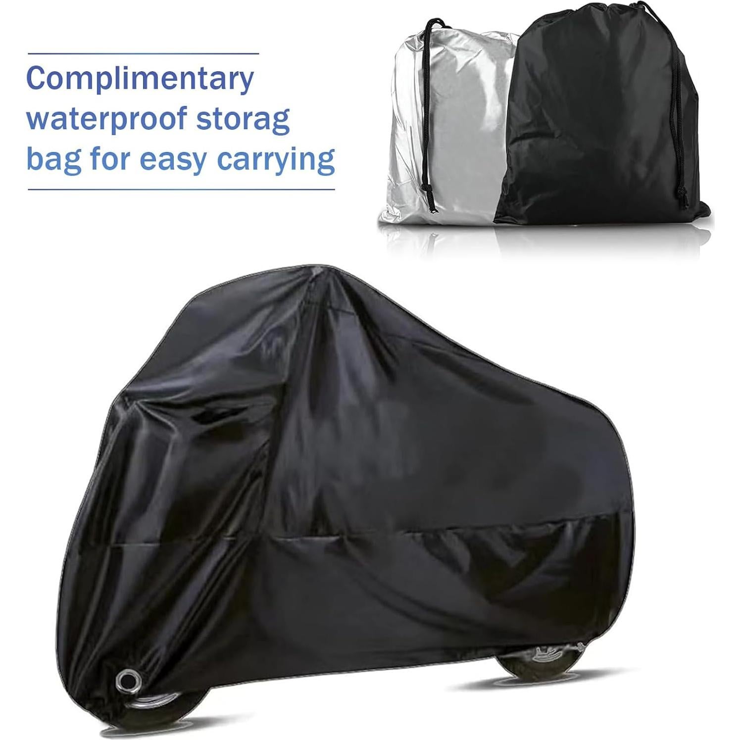 Cubierta de Motocicleta Impermeable Merdege MERCZ2604BL-1PC