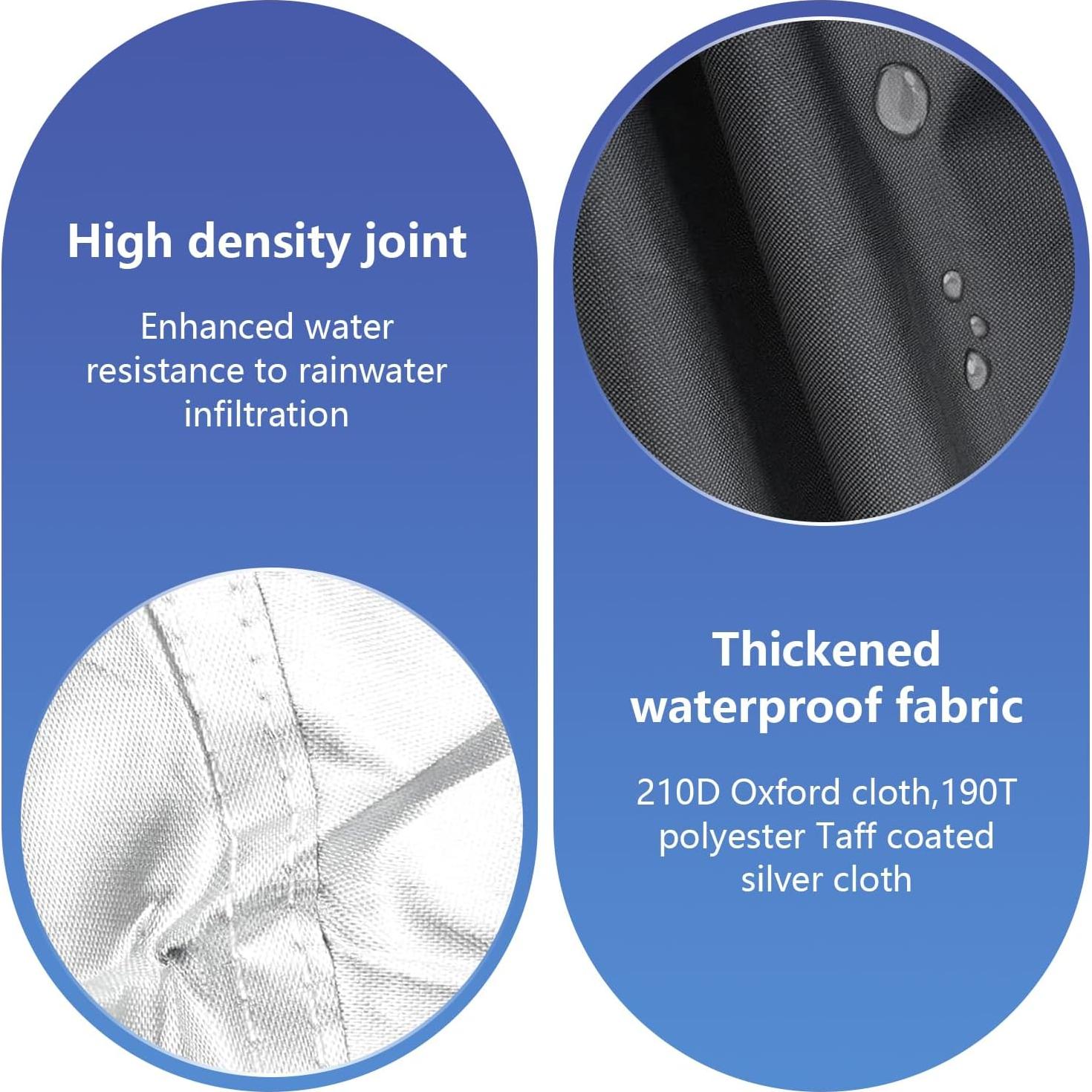 Cubierta de Motocicleta Impermeable Merdege MERCZ2604BL-1PC