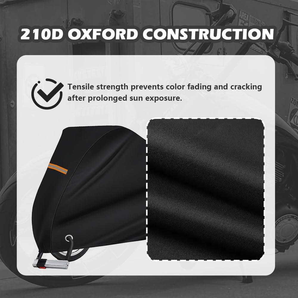 Cubierta de Motocicleta Impermeable YGDMD 264.5x124.9 cm