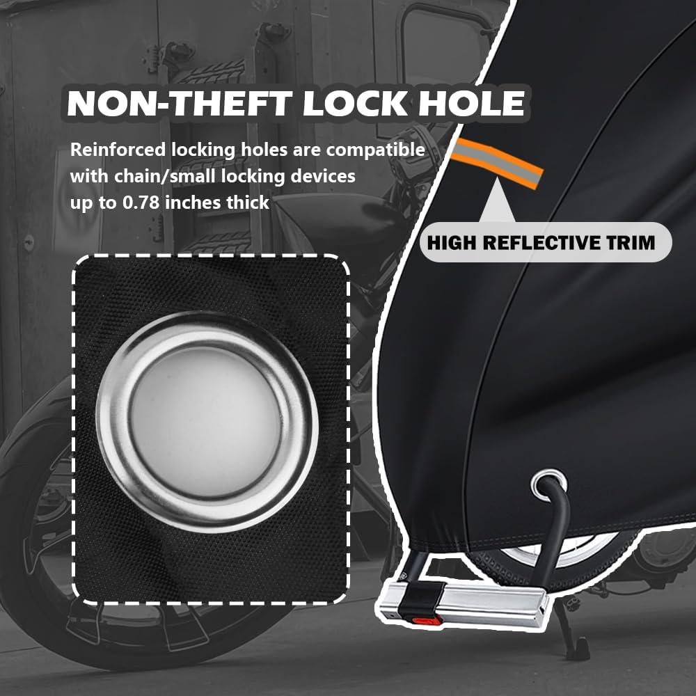 Cubierta de Motocicleta Impermeable YGDMD 264.5x124.9 cm