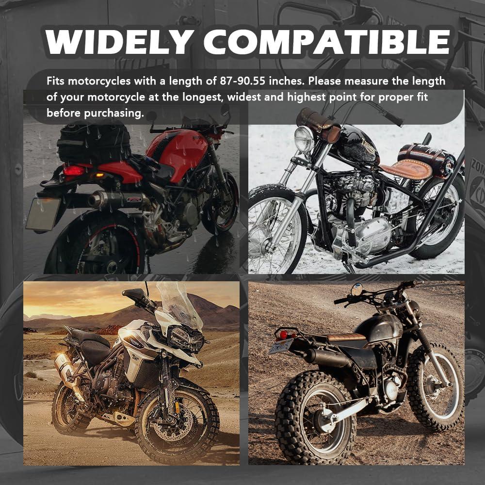 Cubierta de Motocicleta Impermeable YGDMD 264.5x124.9 cm