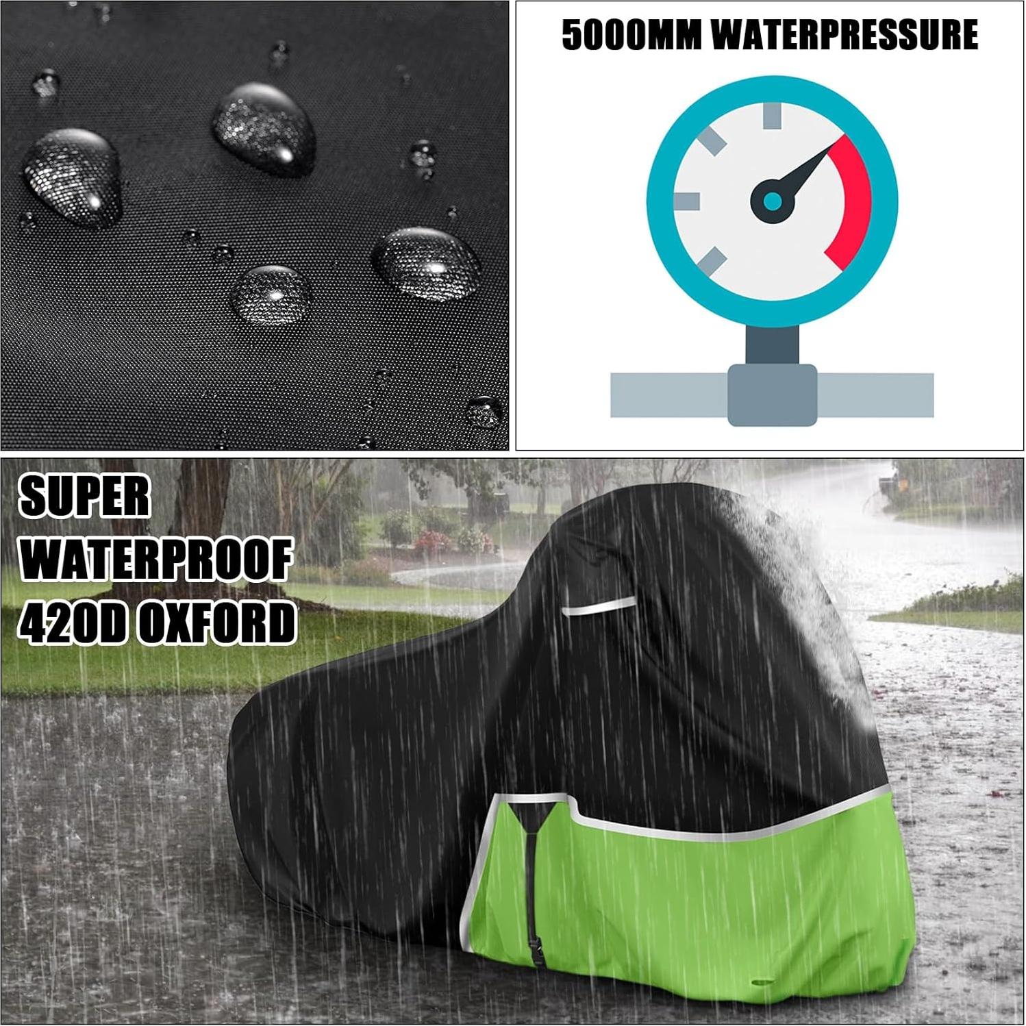 Cubierta de Moto Sportuli Impermeable para Kawasaki Vulcan 650-1500