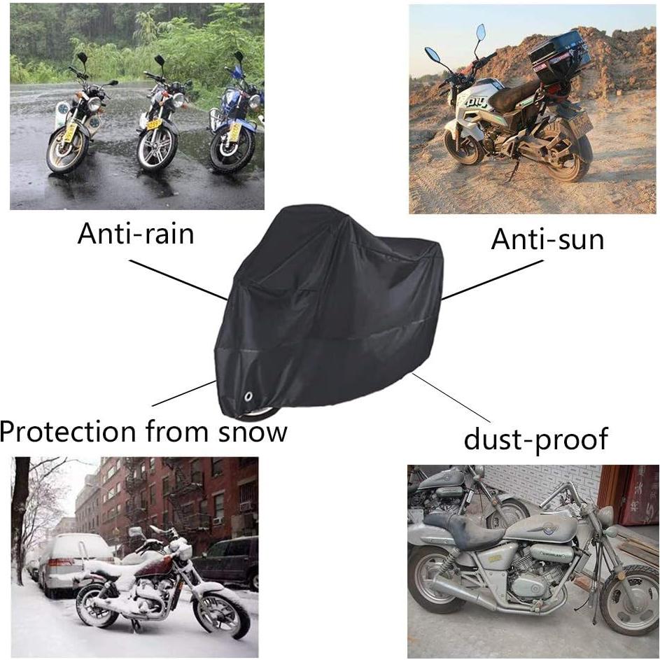 Cubierta Impermeable para Motocicleta Longluosi 245x125cm