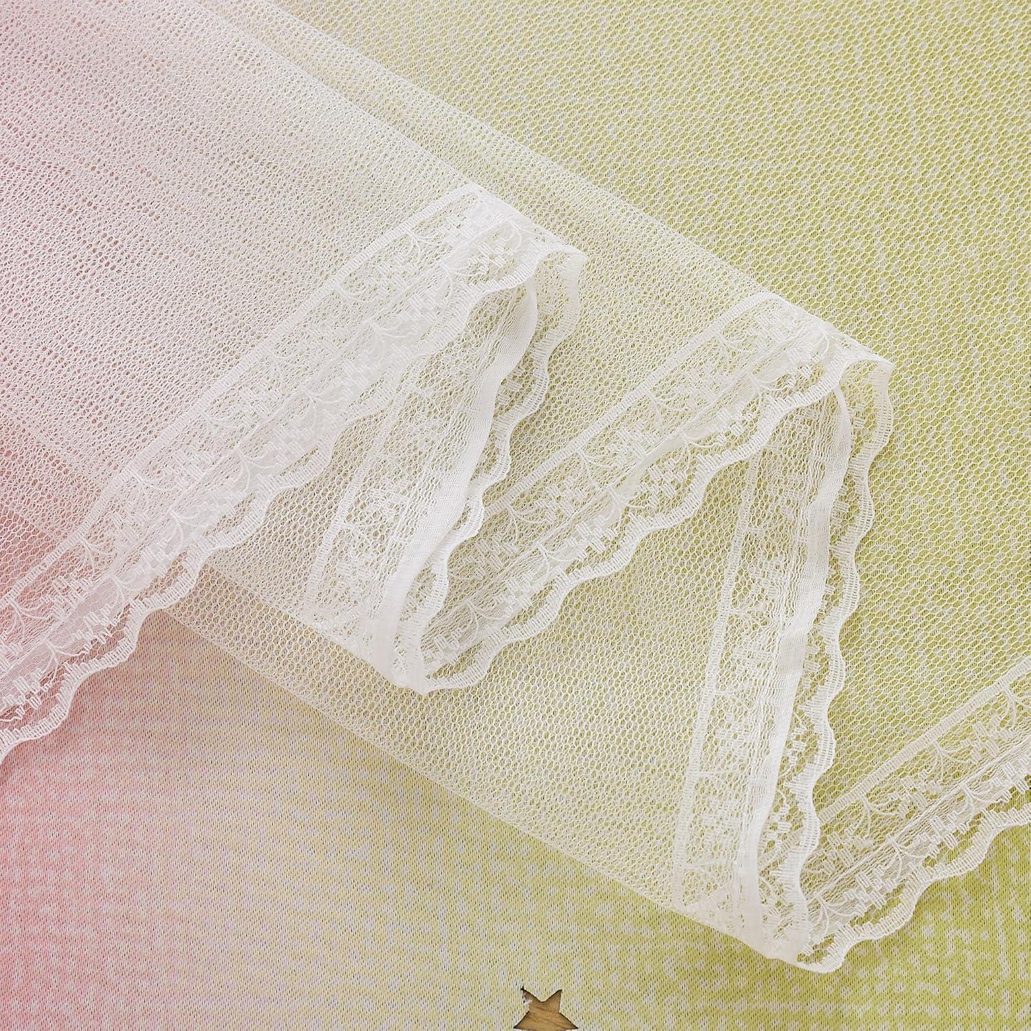 Cortina Opaca Rosa XiDi 52x72 cm con Estrellas