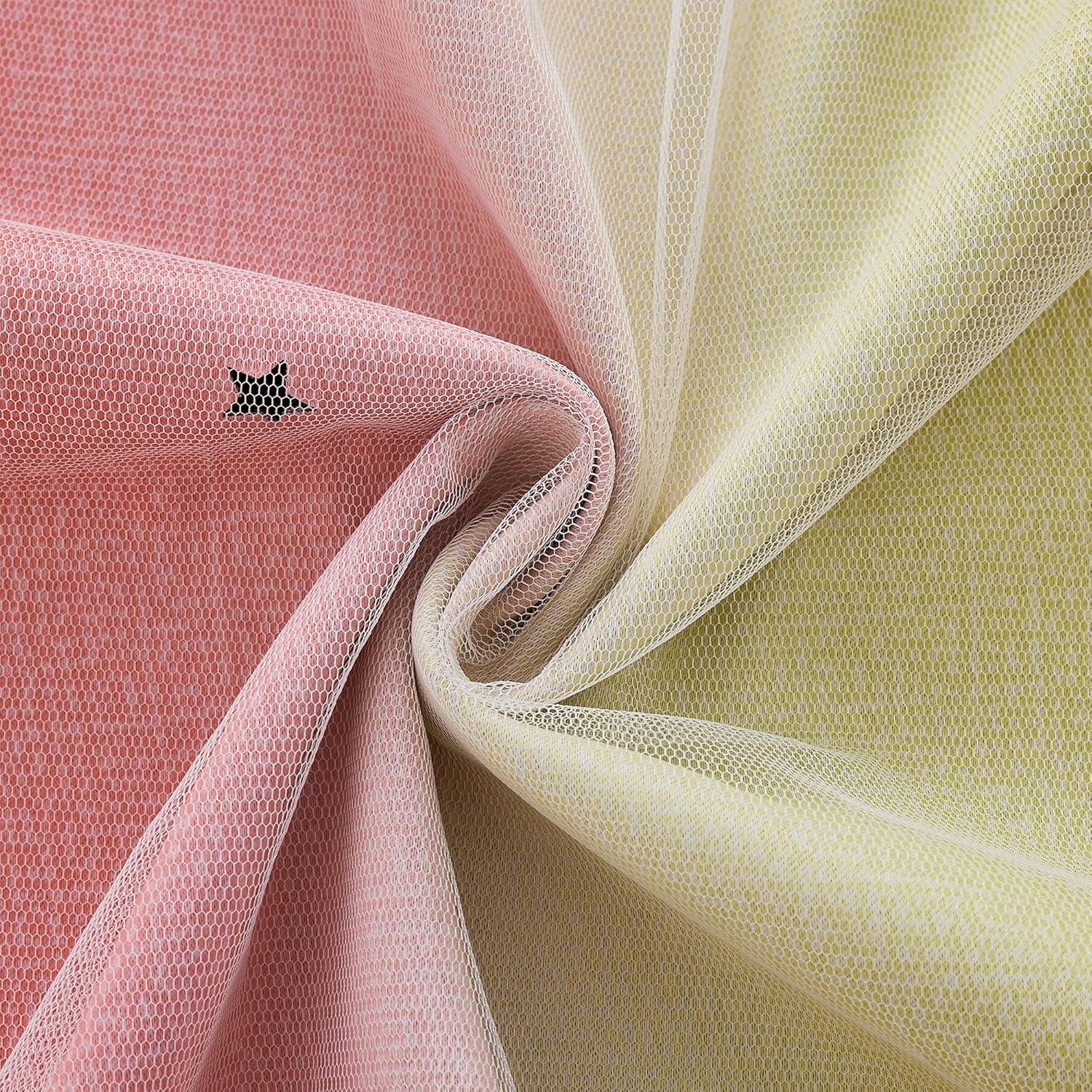 Cortina Opaca Rosa XiDi 52x72 cm con Estrellas