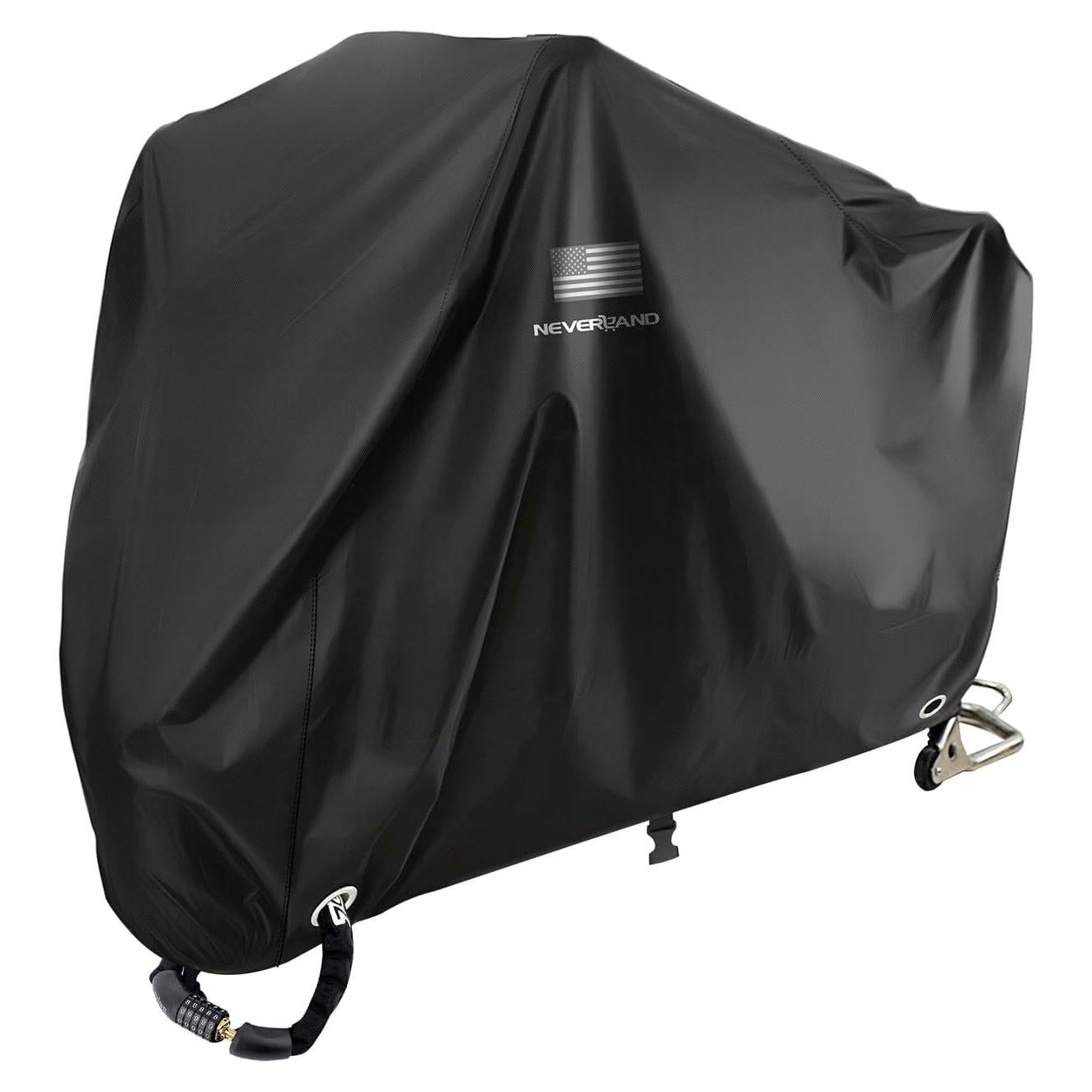Funda para motocicleta NEVERLAND XXXL impermeable negra