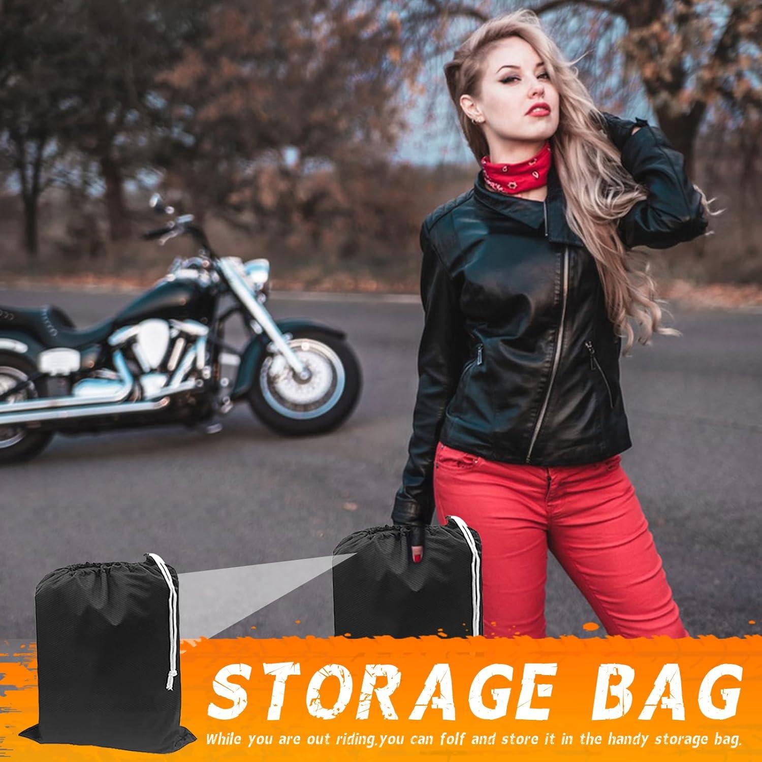 Cubierta de Motocicleta Impermeable Tokept XXL 264 cm Rojo