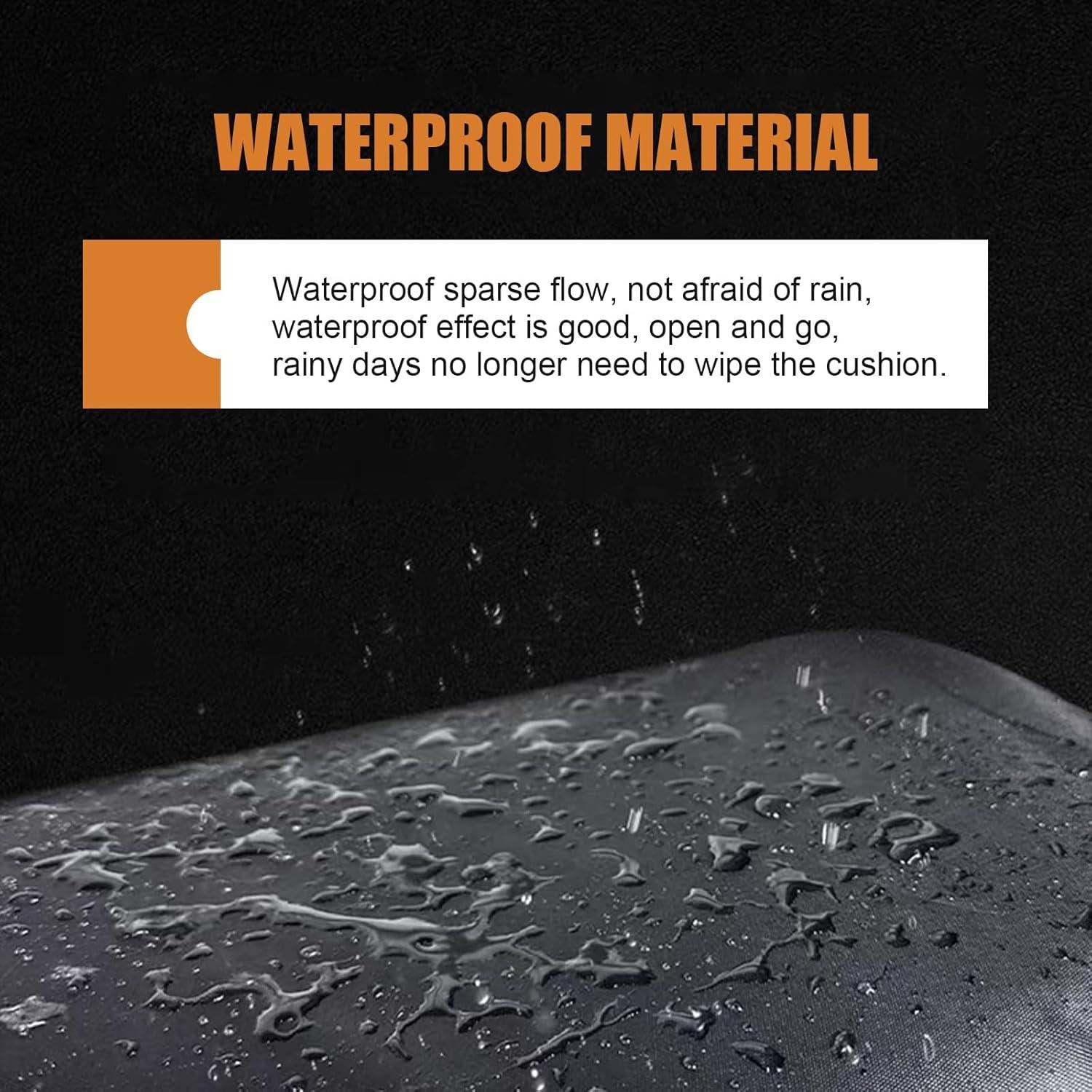 Protector de Asiento de Motocicleta waswale 60x92cm Impermeable