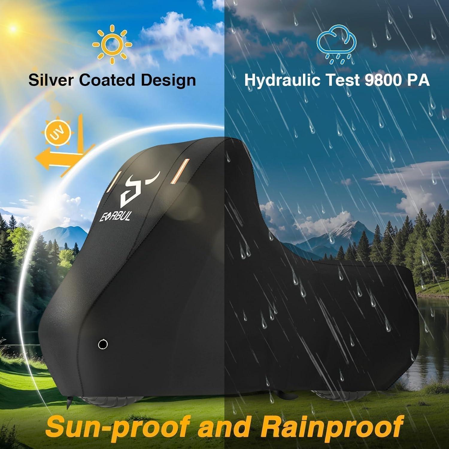 Funda de Motocicleta EVRBUL 420D Impermeable 248.92 cm