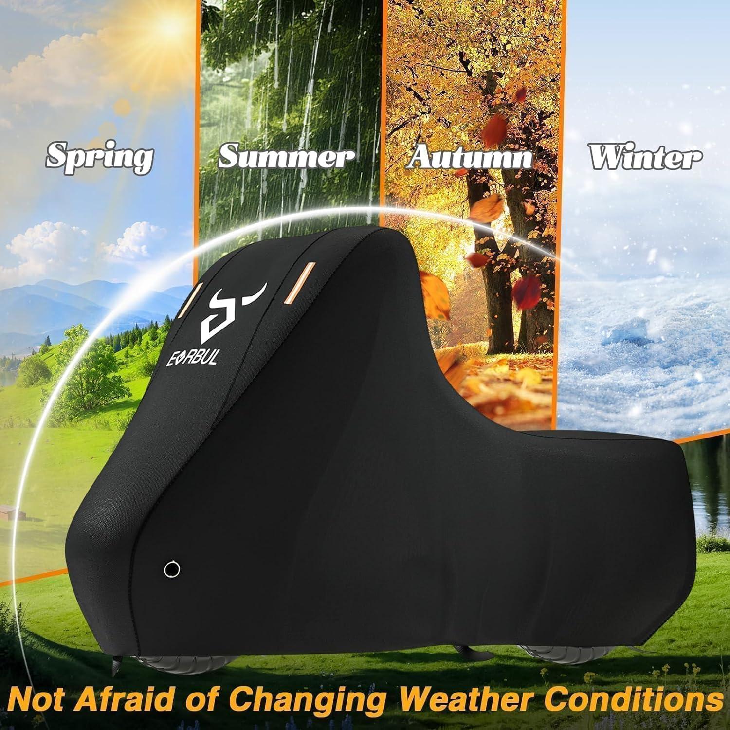 Funda de Motocicleta EVRBUL 420D Impermeable 248.92 cm