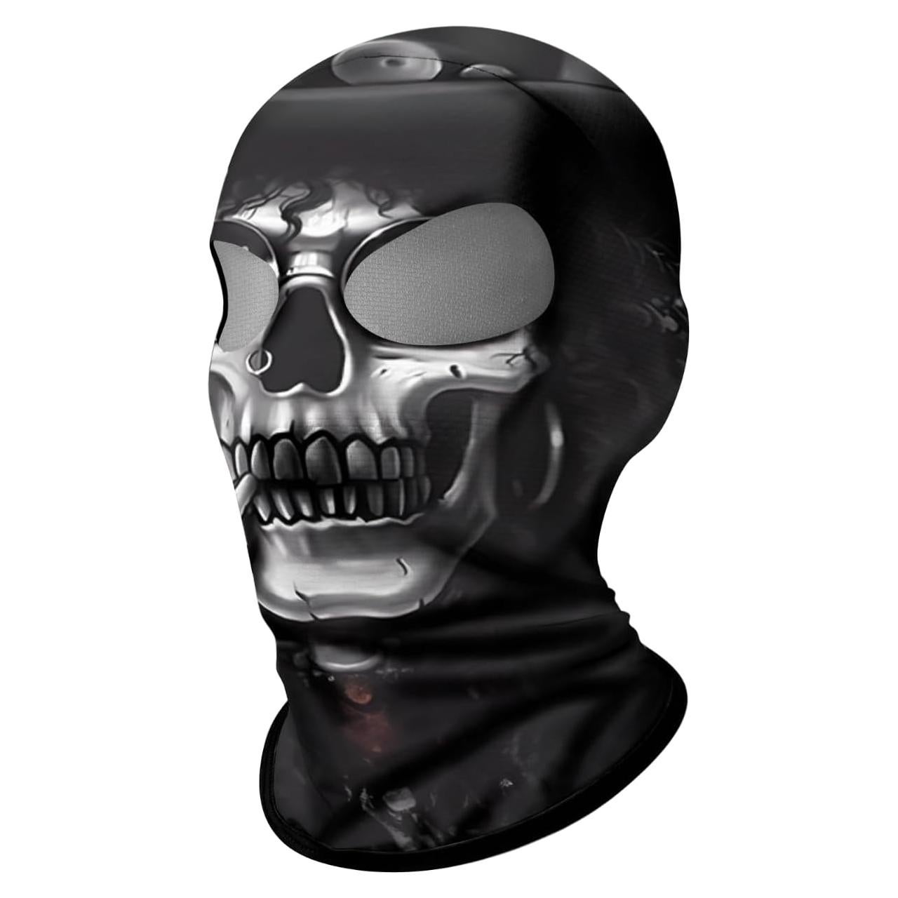 Balaclava Unisex ShopINess 3D Calavera para Deportes