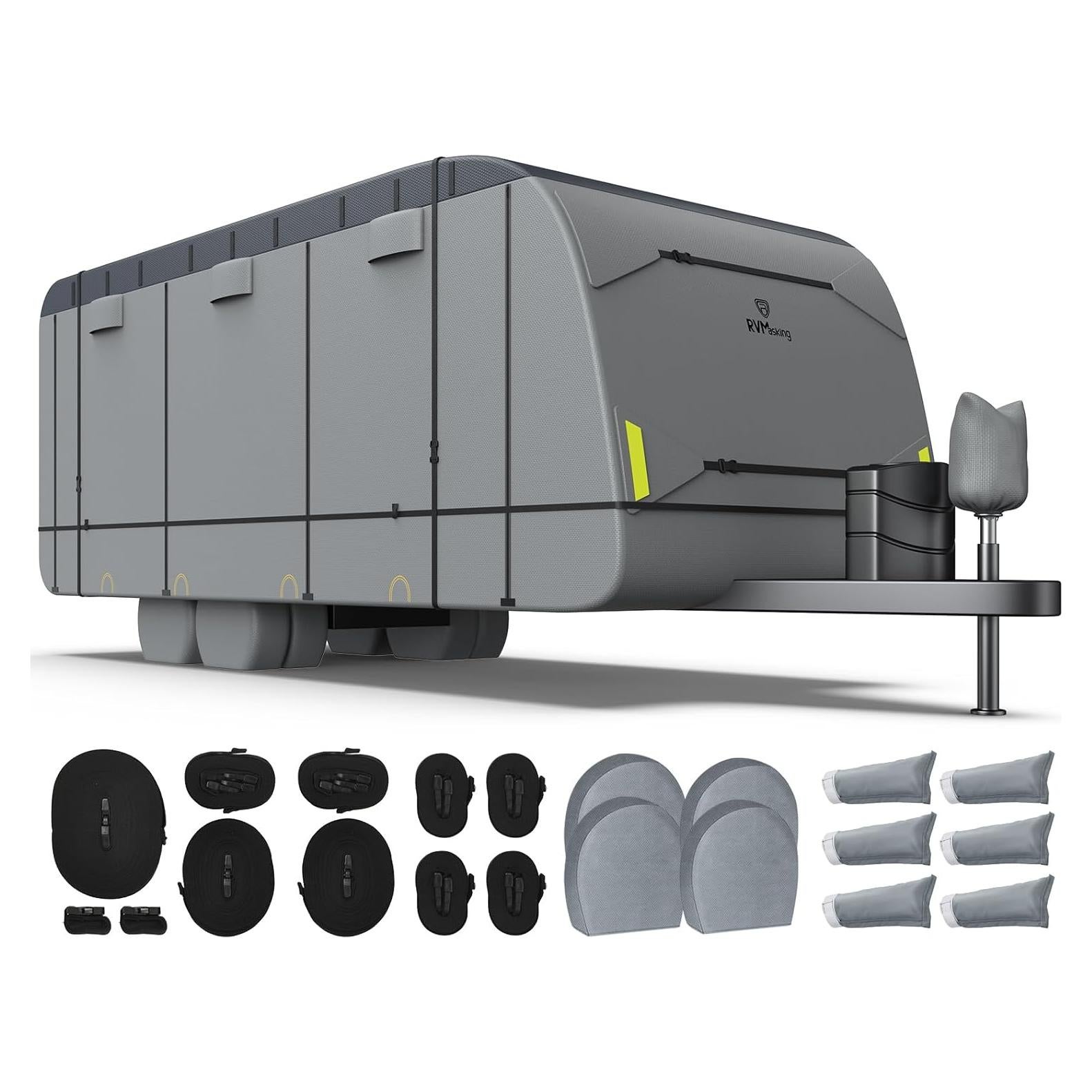 Cubierta Impermeable para RV RVMasking 24-26 Pies Gris