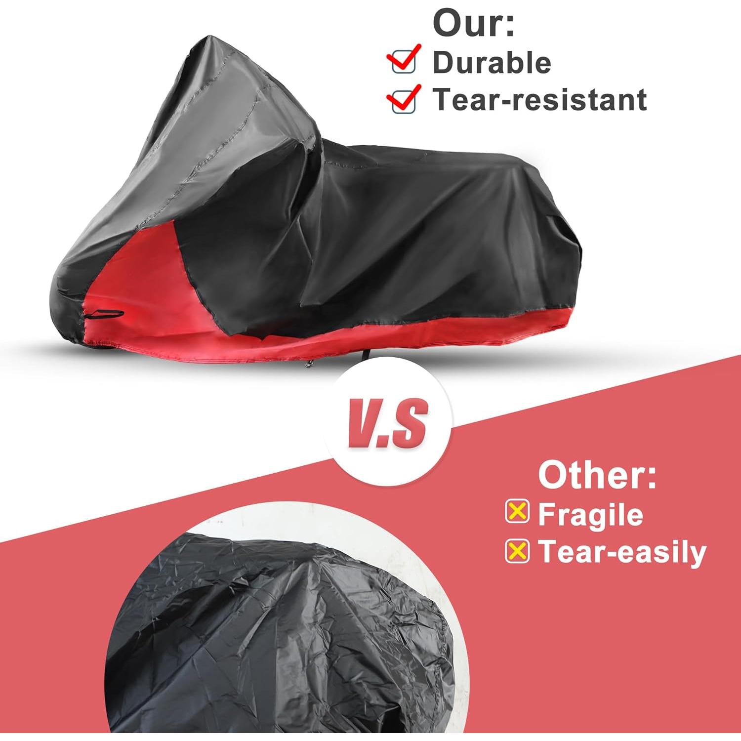 Cubierta de Motocicleta Impermeable X AUTOHAUX XL para Harley