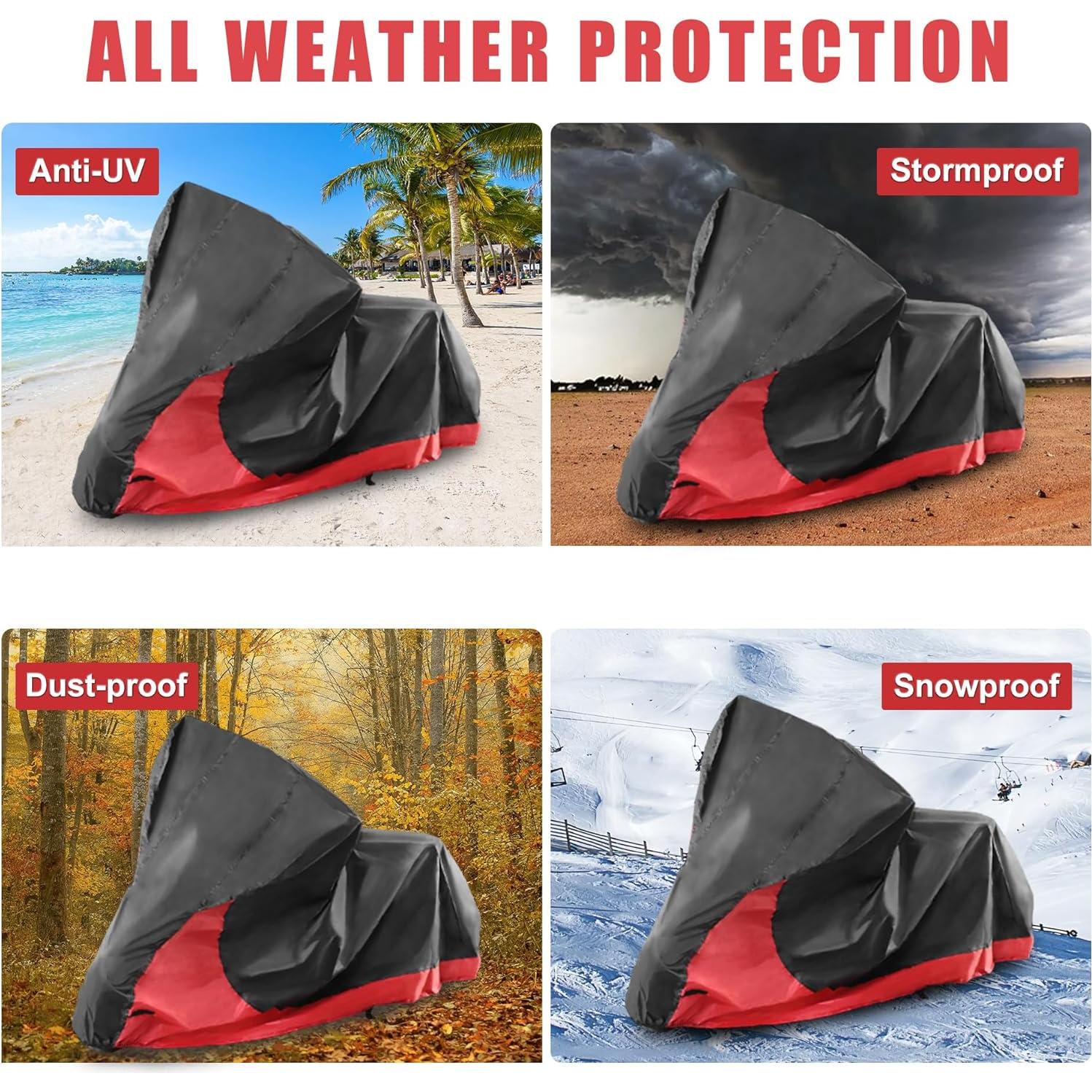 Cubierta de Motocicleta Impermeable X AUTOHAUX XL para Harley