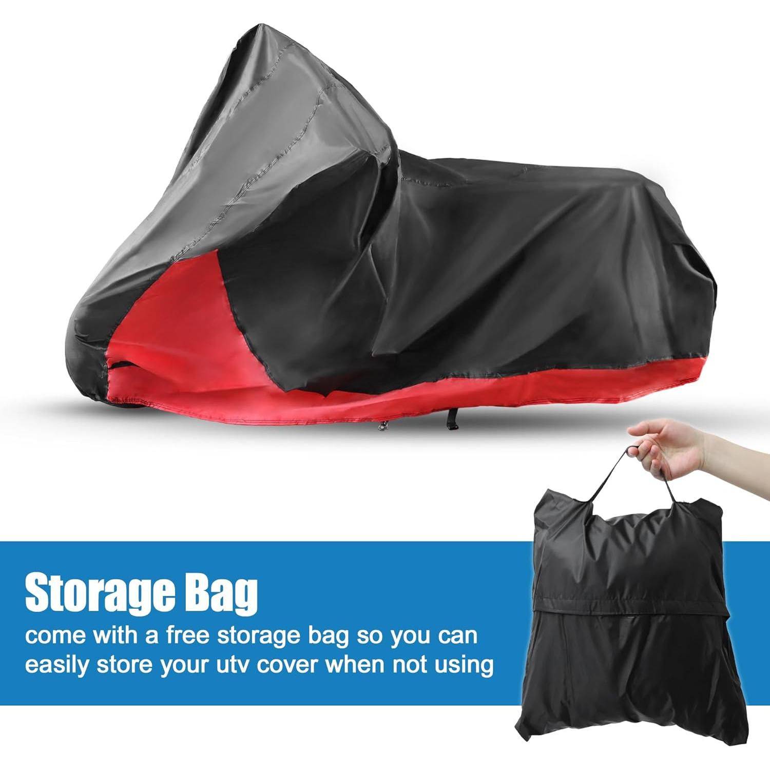 Cubierta de Motocicleta Impermeable X AUTOHAUX XL para Harley