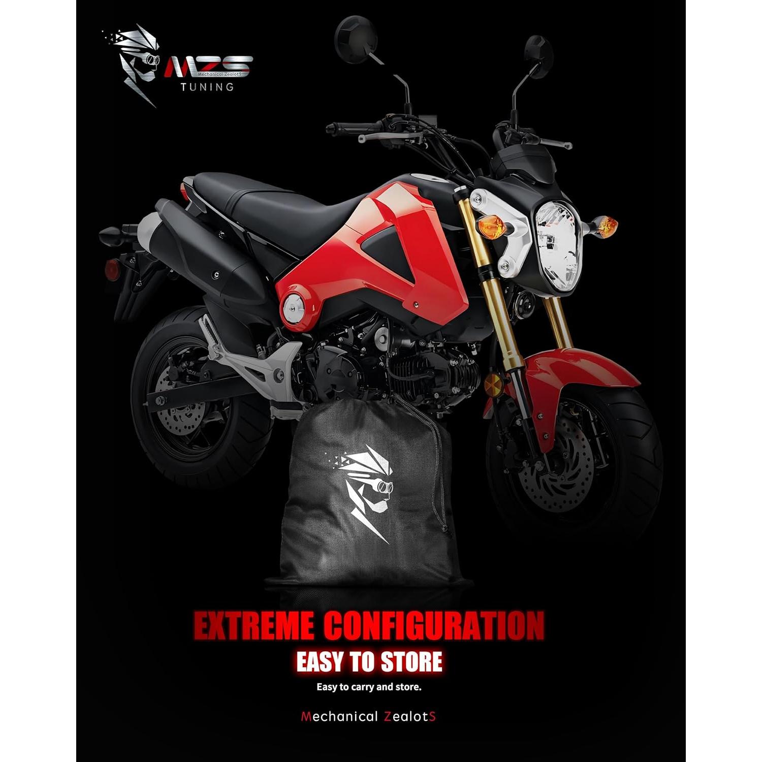 Funda de Motocicleta MZS Impermeable 73" para Scooter