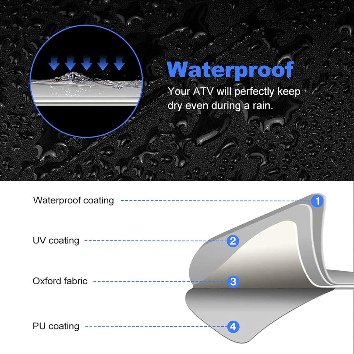 Funda ATV NEVERLAND Oxford Pesada L 199 cm Compatible Polaris