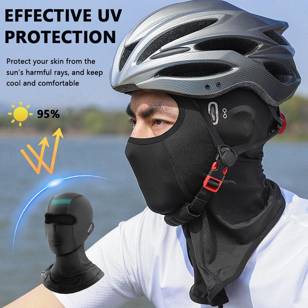 Balaclava Deportiva Transpirable UV 50+ para Ciclismo y Motociclismo
