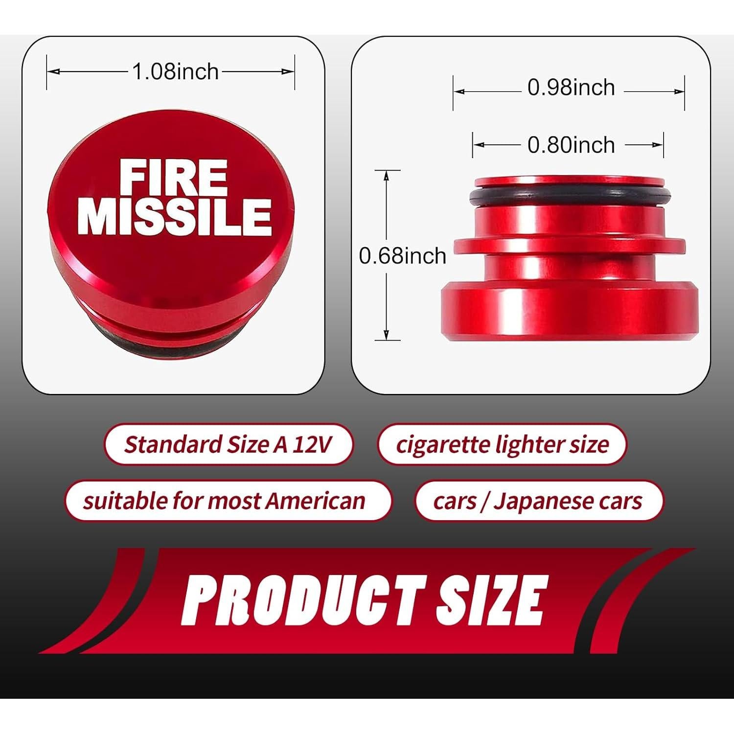 Cubierta Protectora de Encendedor de Cigarrillos Flygun 2 PCS