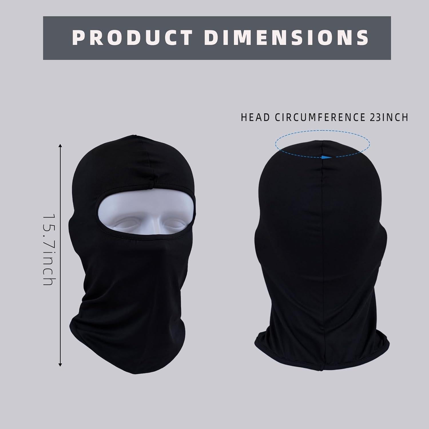 Máscara Balaclava Unisex Ezovino para Esquí y Motocicleta