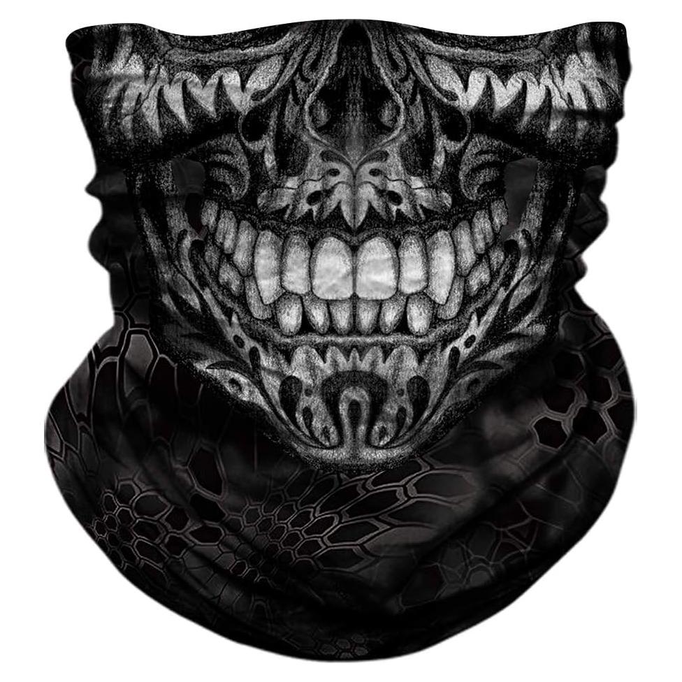 Bufanda Multifuncional TERNK Negra - Protección UV 99%