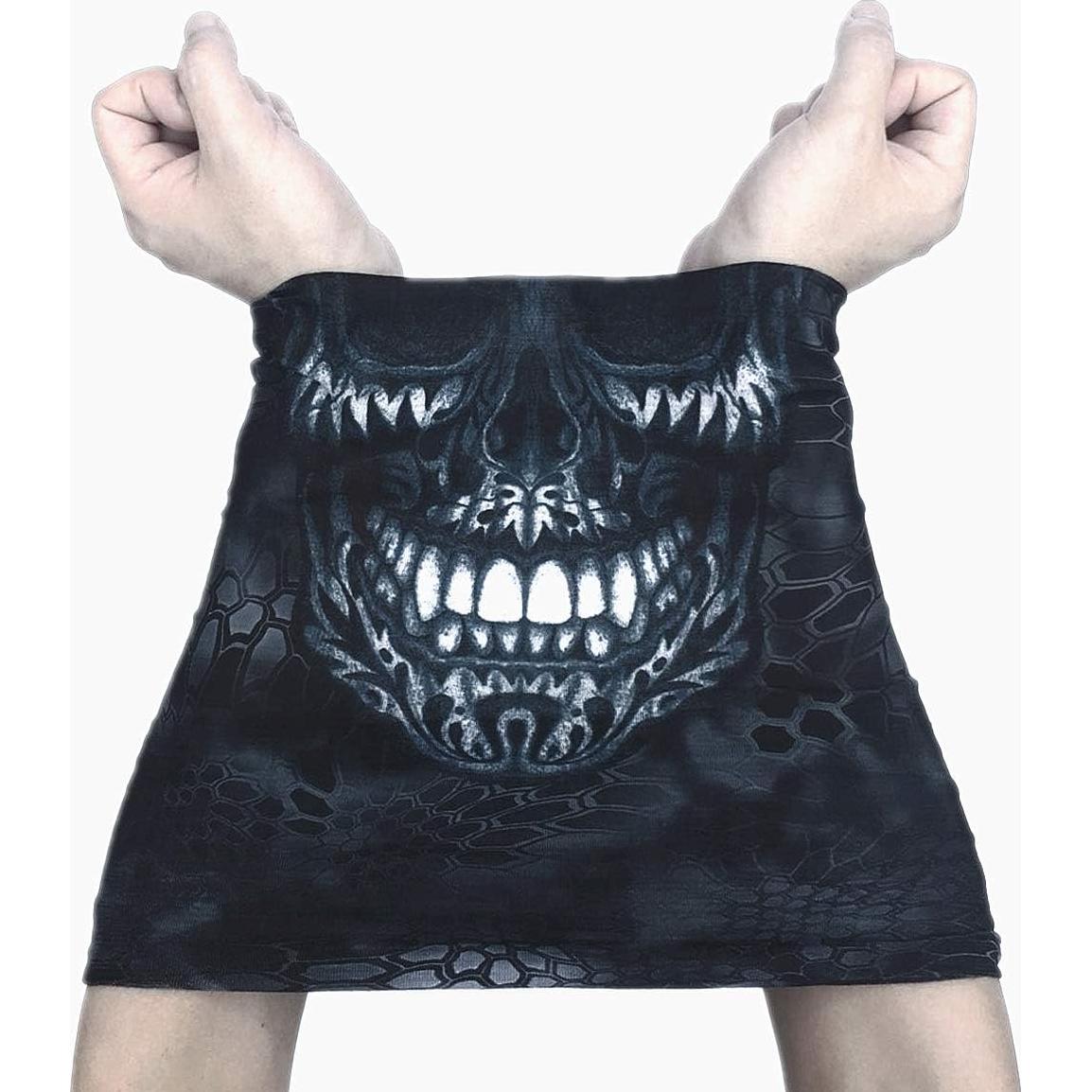 Bufanda Multifuncional TERNK Negra - Protección UV 99%