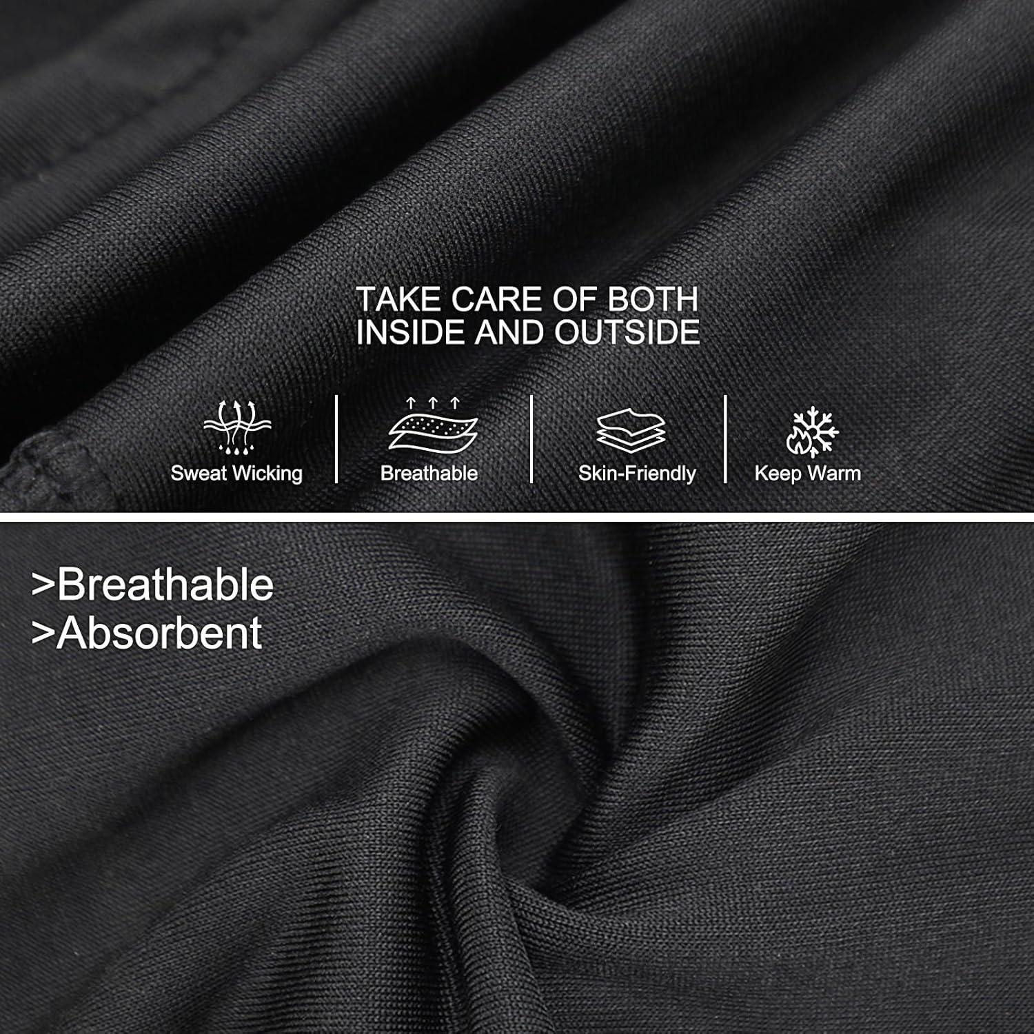 Pasamontañas térmico unisex azul oscuro para invierno