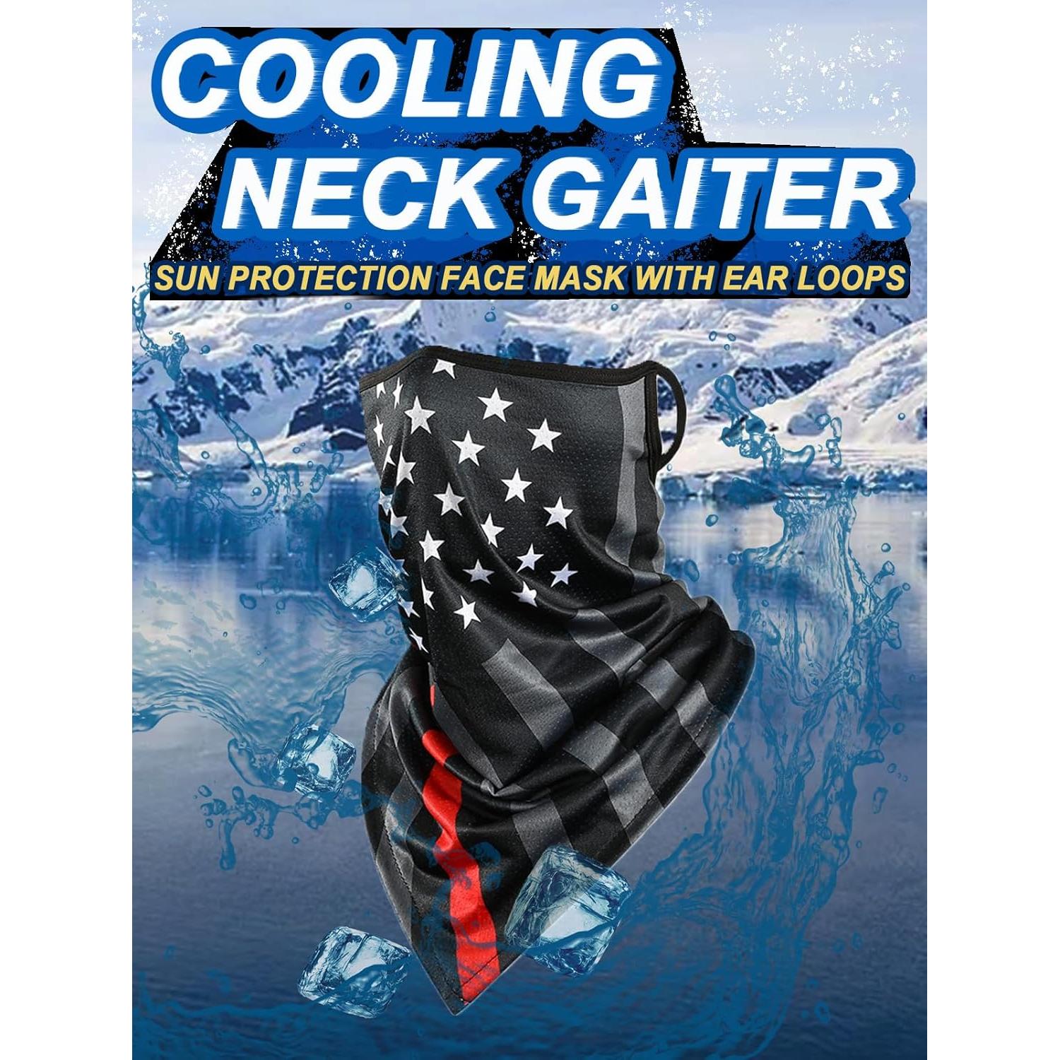 Bufanda Gaiter para el Cuello UV Protección Solar Unisex