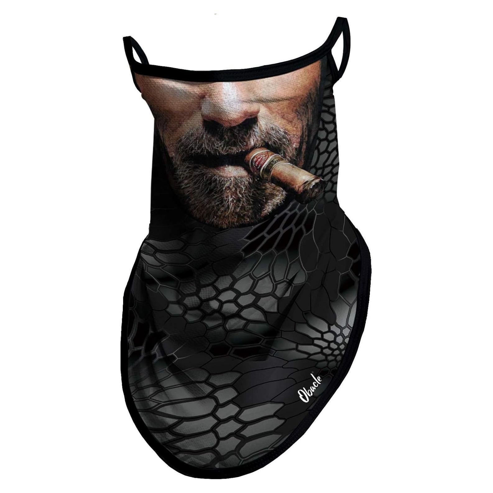 Mascarilla de Cuello Obacle Unisex con Bucles para Orejas 44.5x25.4cm