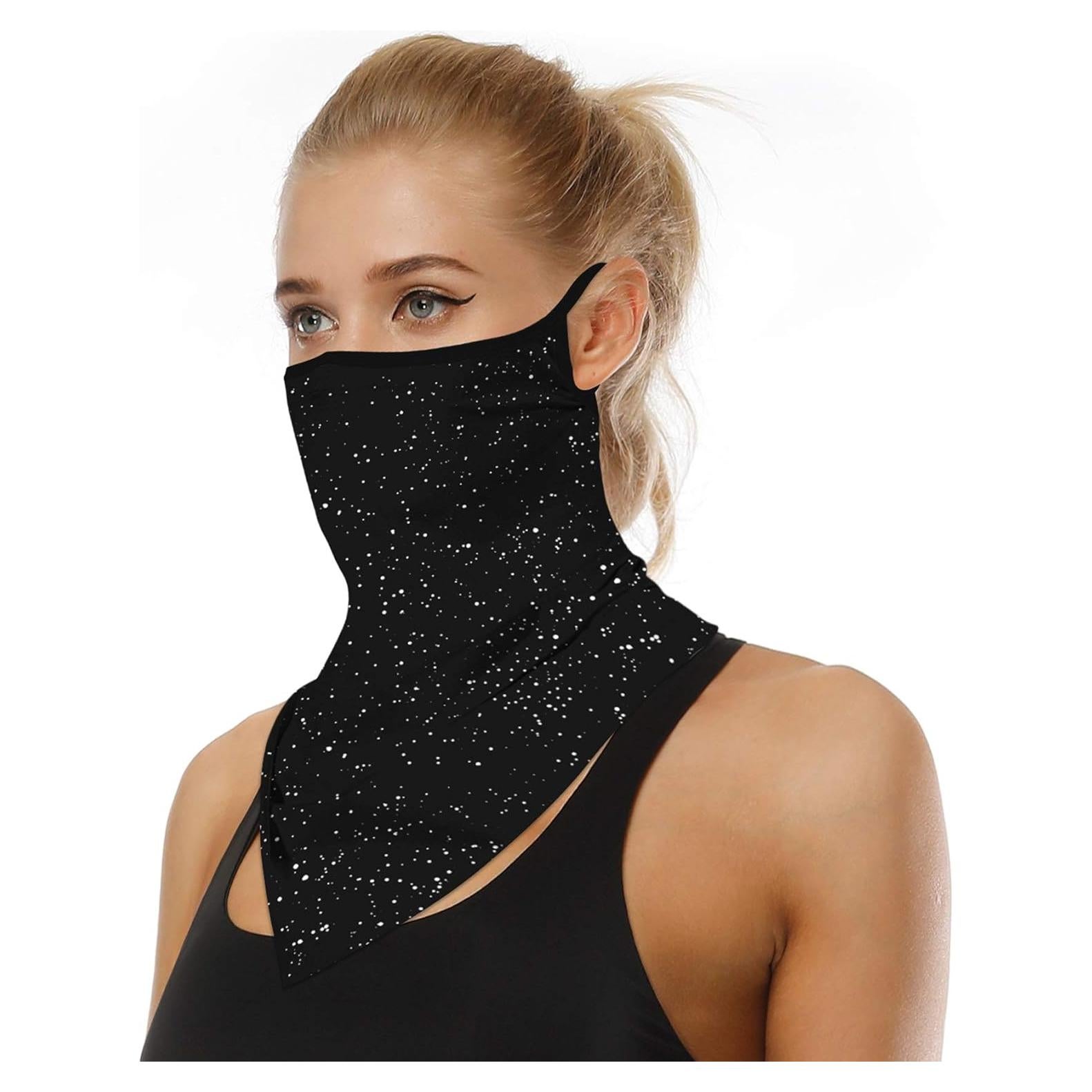 Mascarilla Bandana Kyerivs Reutilizable Unisex Negra