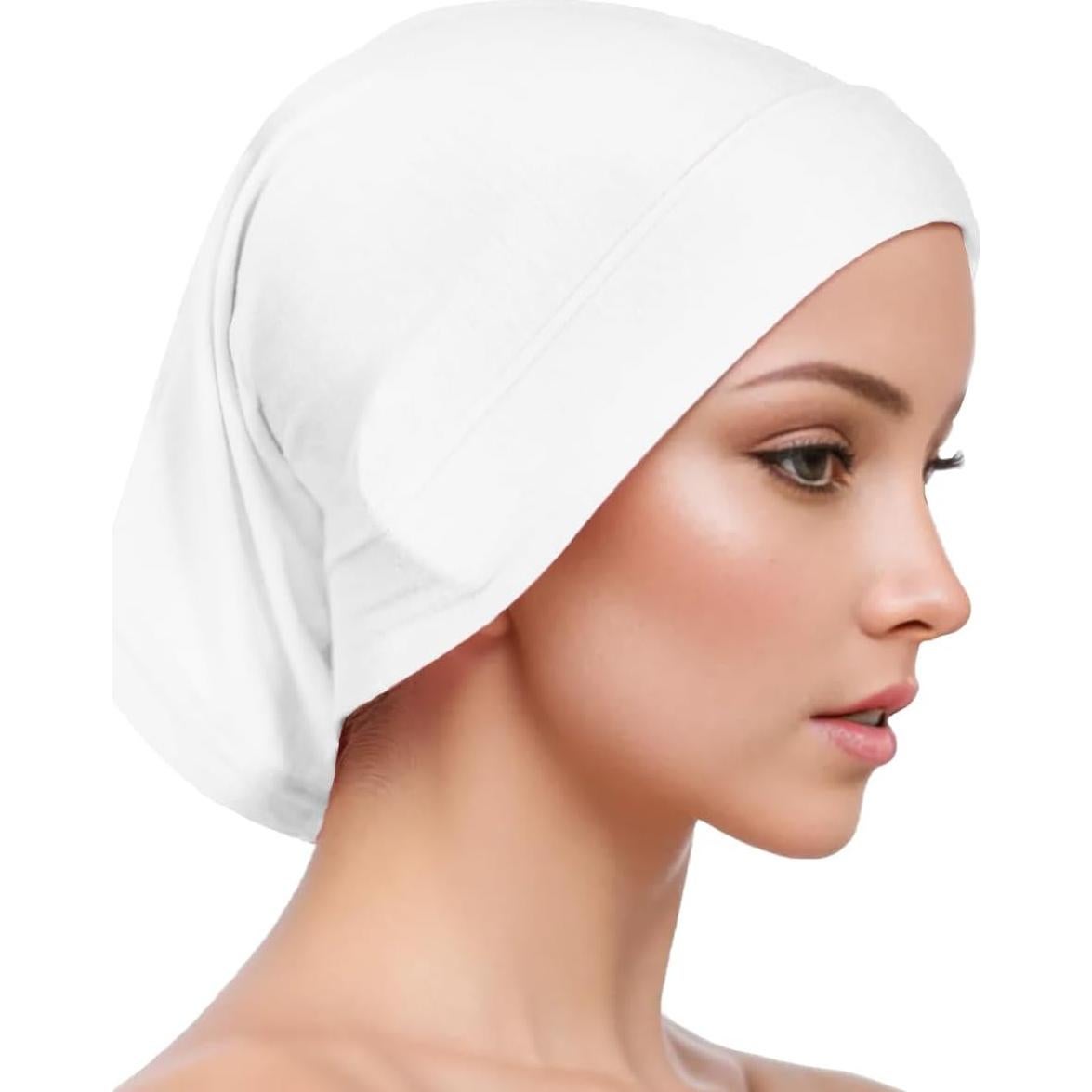 Gorro Hijab Elástico Yeieeo para Mujeres - Bufanda Transpirable 1/2/4 Piezas
