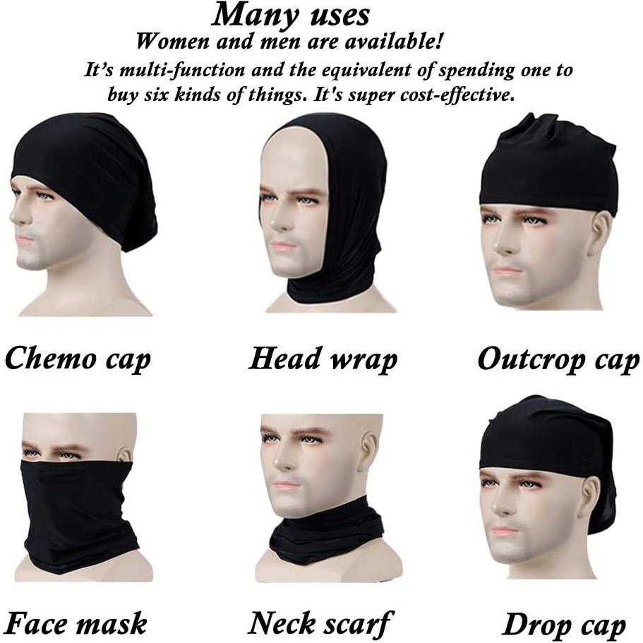 Gorro Hijab Elástico Yeieeo para Mujeres - Bufanda Transpirable 1/2/4 Piezas