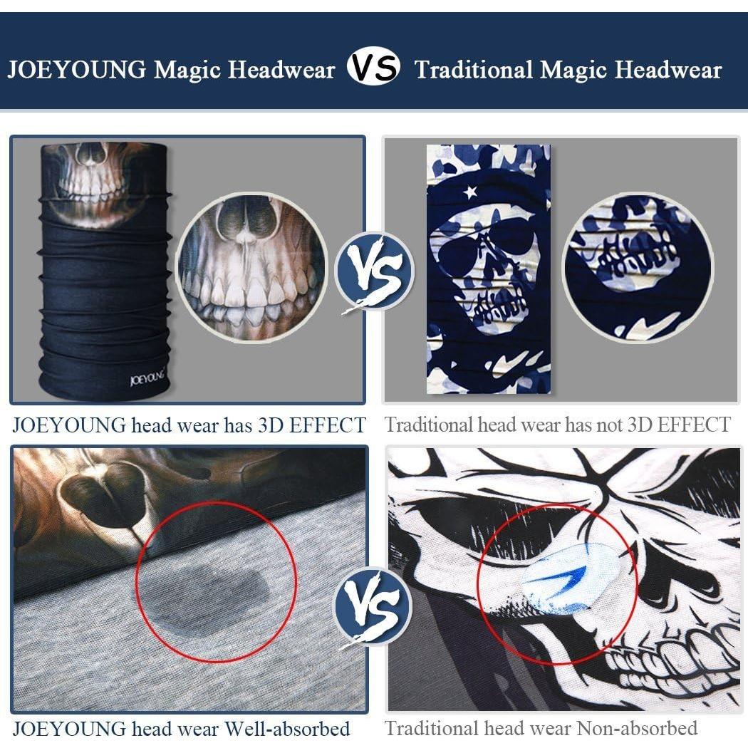 Máscara Solar 3D JOEYOUNG para Correr y Motocicleta