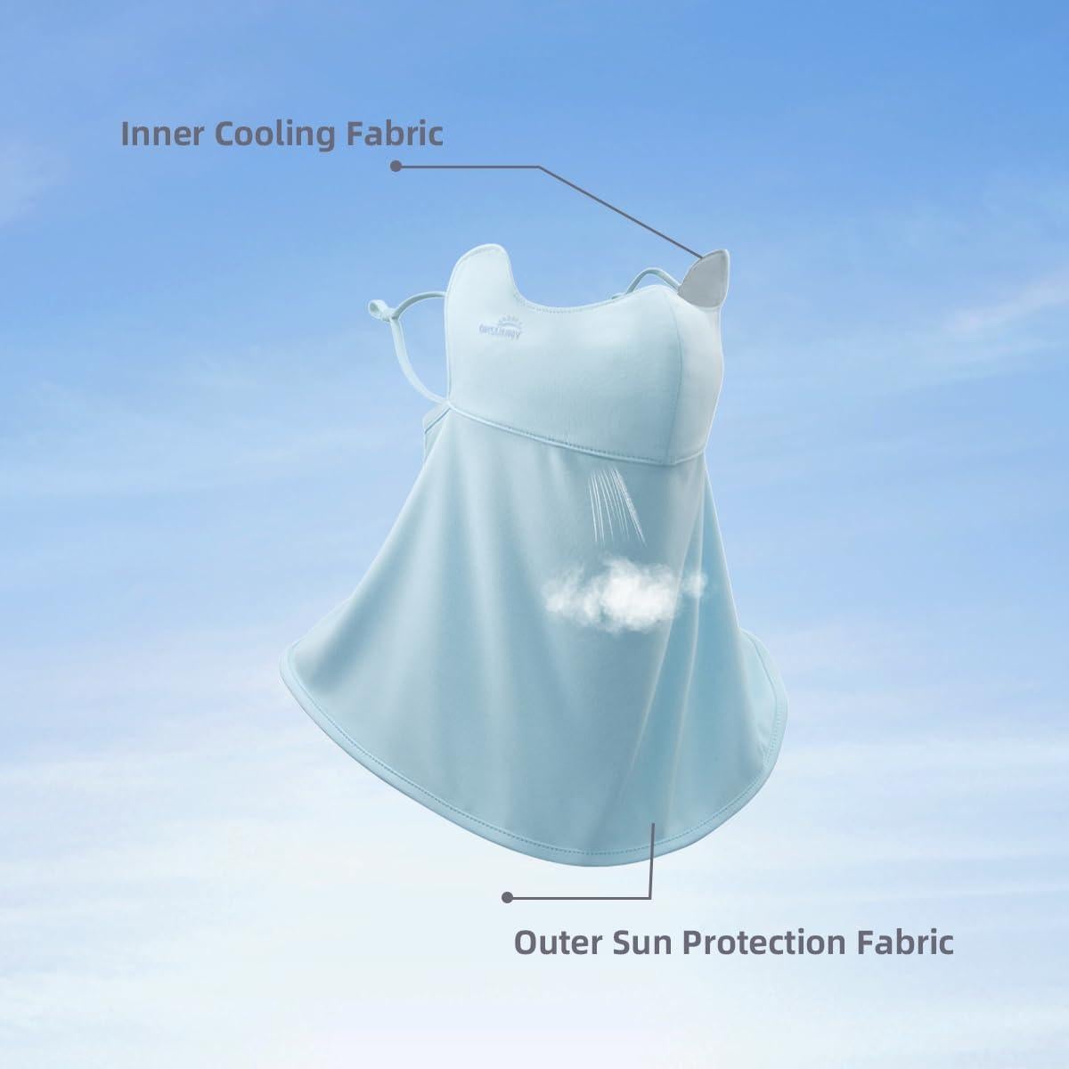 Bufanda Gaiter Solar UPF 50+ para Mujeres - Protección Facial