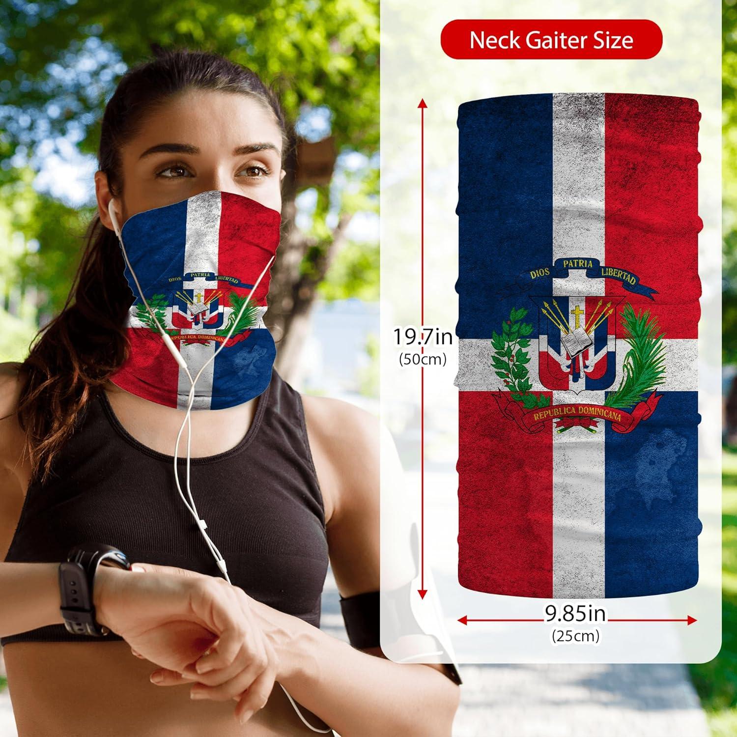 Set de 4 Diademas Multifuncionales Microfibra Patriótica