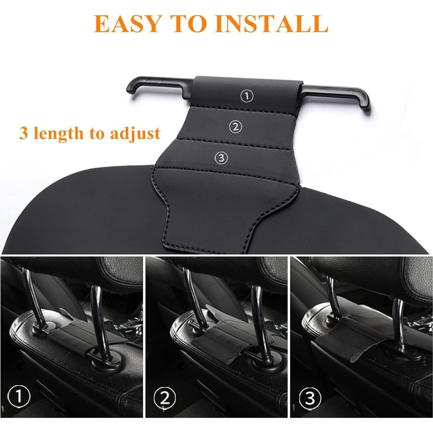 Funda de Asiento de Coche Sojoy con Cojín de Gel Negro 116.84x50.8cm